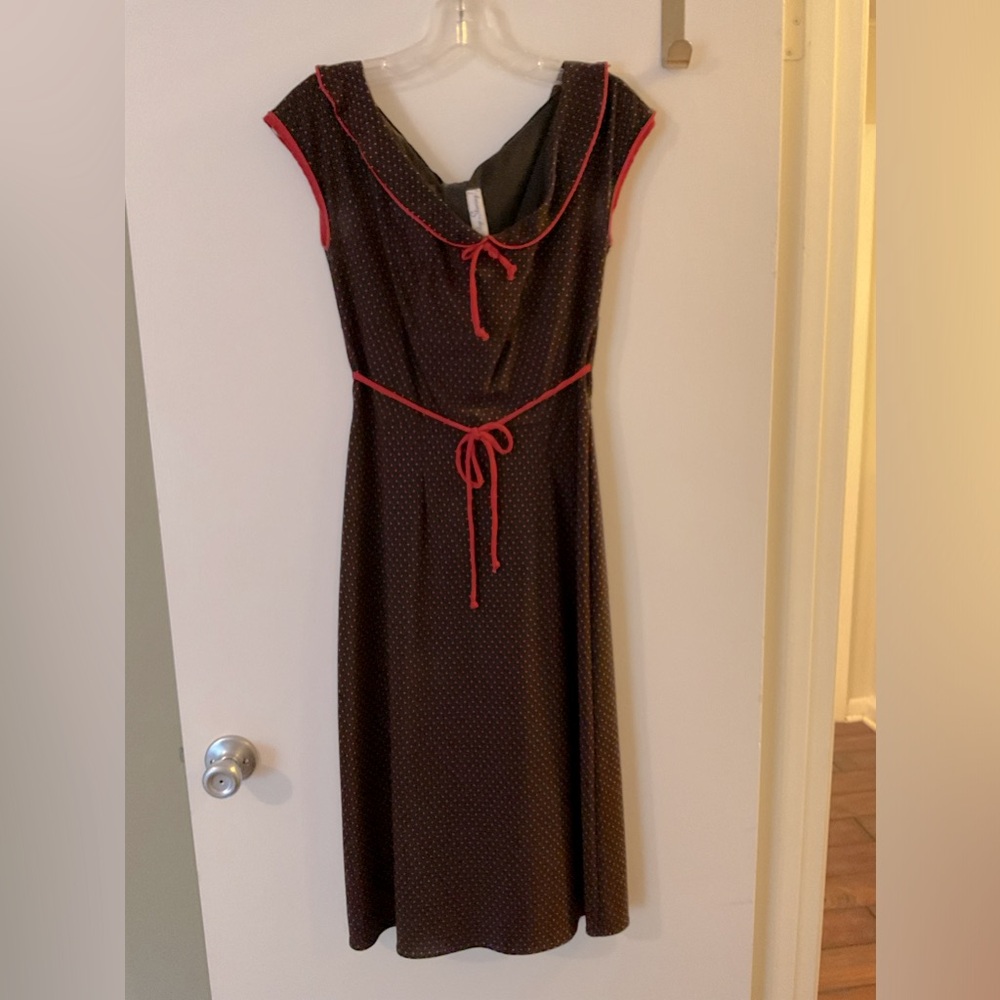 Cap-sleeve Dress Vintage style